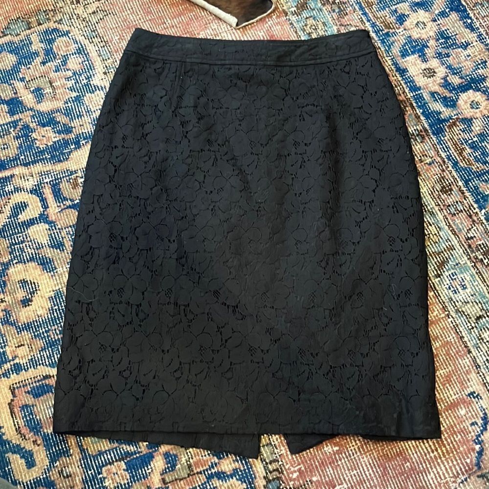 Halogen Lace Pencil Skirt 